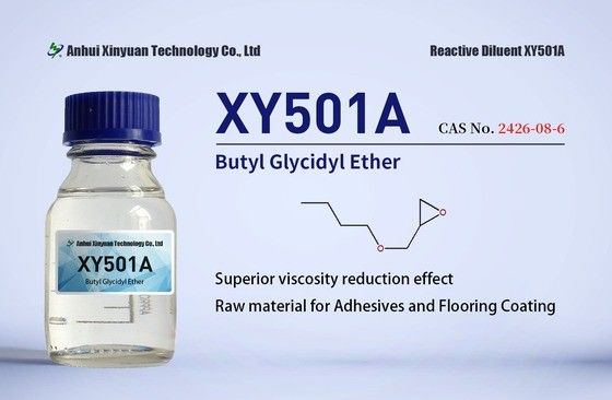 ETEROS BUTIL GLICIDILOS XY501A XY501P, MONO EPOXIO FUNCIONAL, de alta pureza, bajo contenido de cloro, para adhesivos