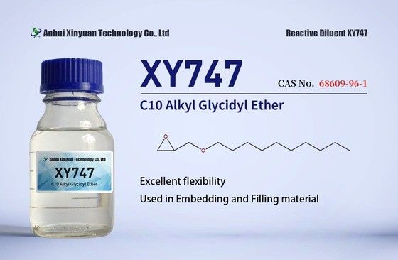 C10 ETEROS ALQUILOS GLICIDOLOS XY747 CAS 68609-96-1, SUELO, REPARACIÓN DEL BETÓN, MATERIAL DE RECONTROLLO, INCEDIÓN, MONOEPÓXIO FUNCIONAL, líquido transparente